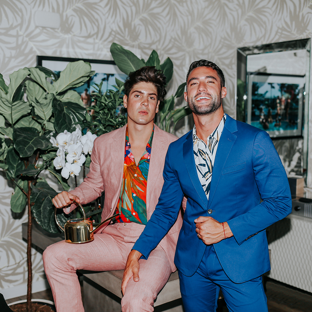 Brock and Chris of Yummertime style the best off the rack suiting for men, Bonobos