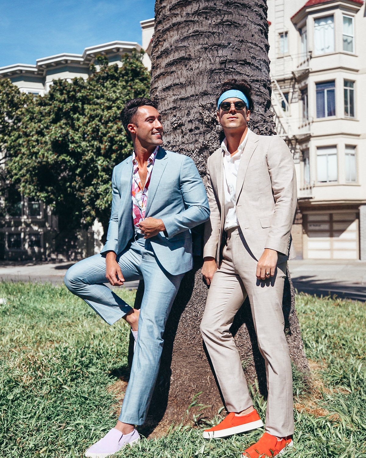 Summer Suiting, Two Ways